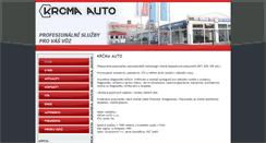 Desktop Screenshot of krcmaauto.cz